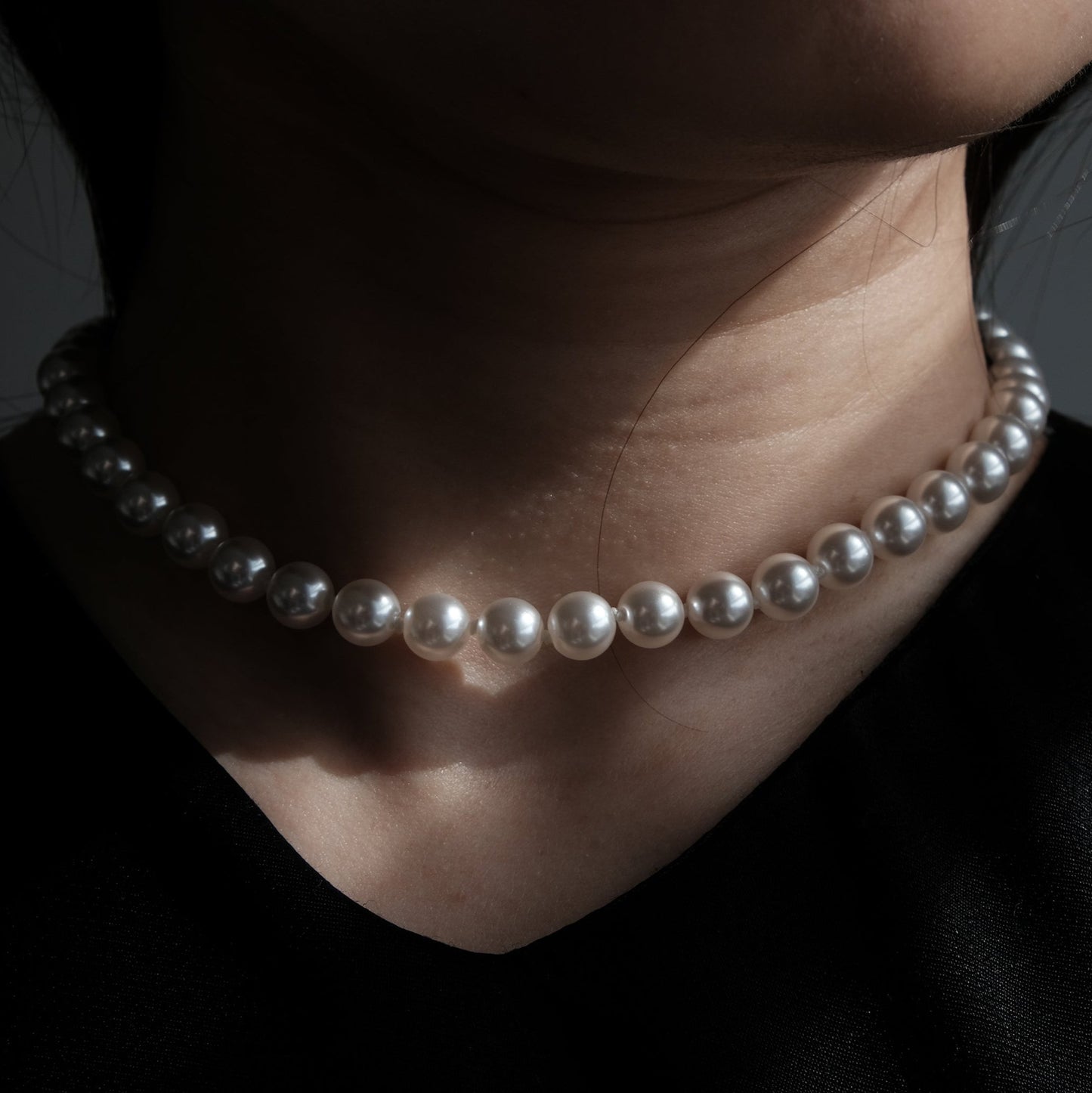 Pearl Choker Necklaces | 8mm Pearl in 3 Colours