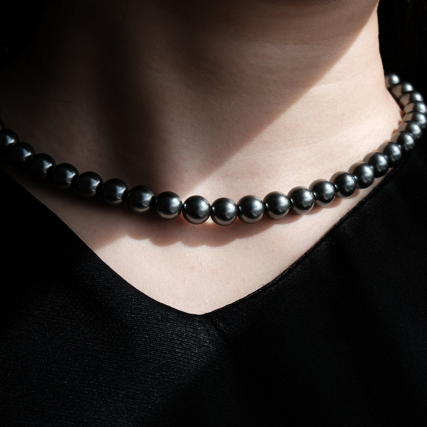 Pearl Choker Necklaces | 8mm Pearl in 3 Colours