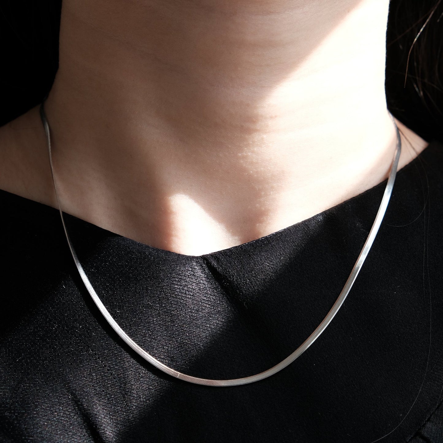 Sterling Silver & Gold Chain Necklace | Minimal Daily Jewellery