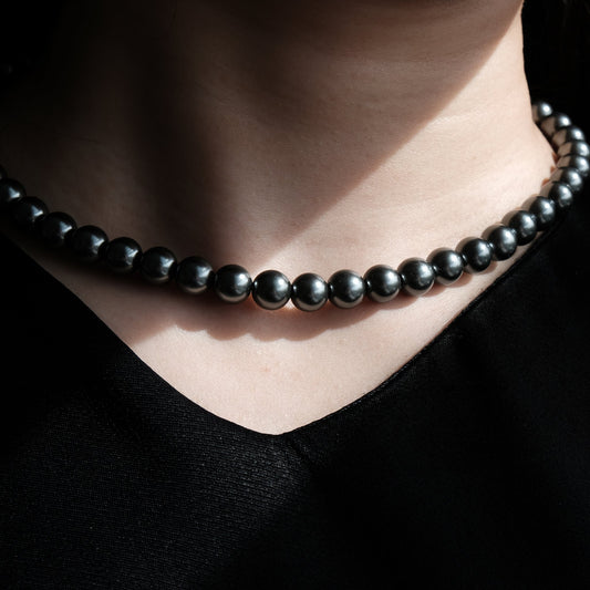 Pearl Choker Necklaces | 8mm Pearl in 3 Colours
