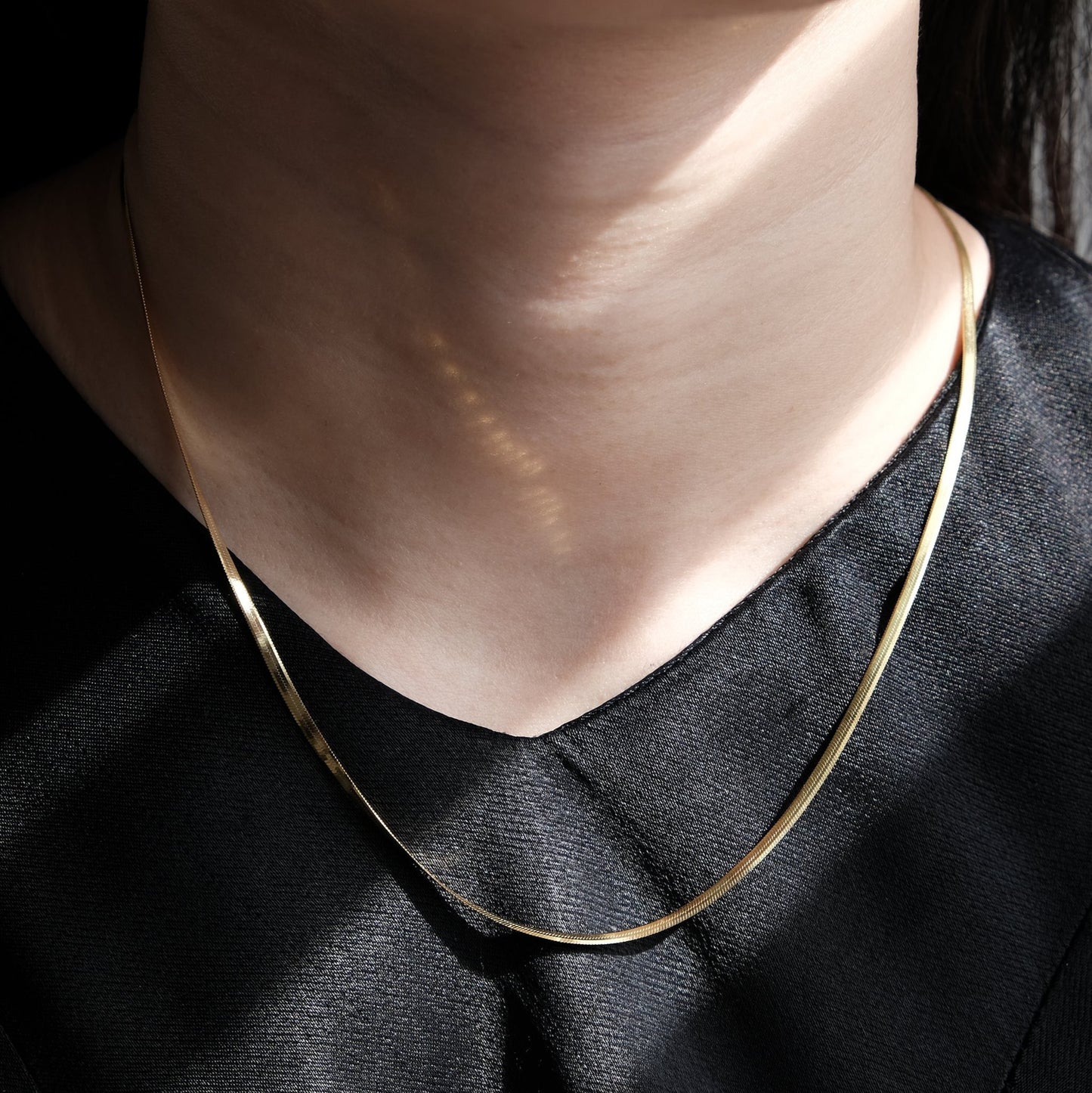 Sterling Silver & Gold Chain Necklace | Minimal Daily Jewellery